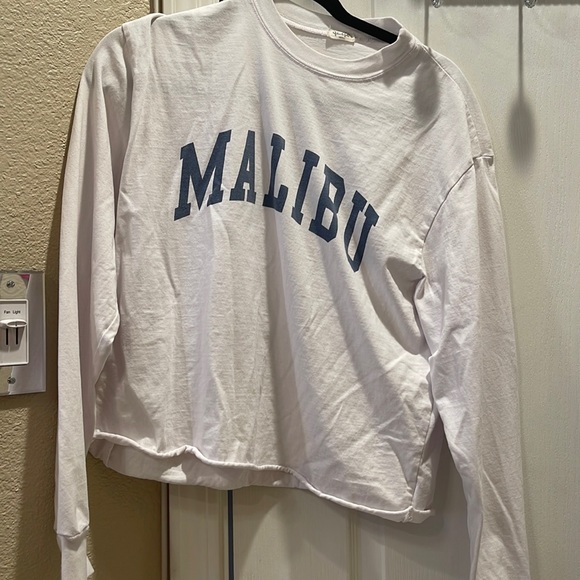 Brandy Melville Tops - malibu brandy melville long sleeve